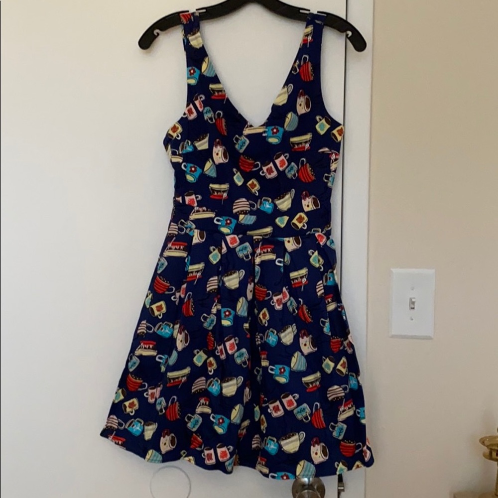 Blue dress